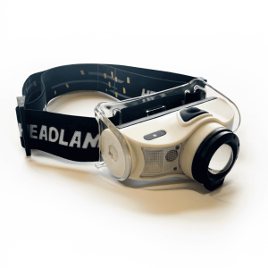 Linterna LED frontal recargable USB con sensor