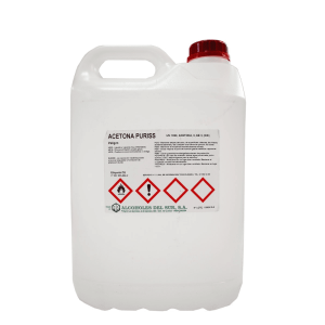 Acetona pura &middot; 5 litros